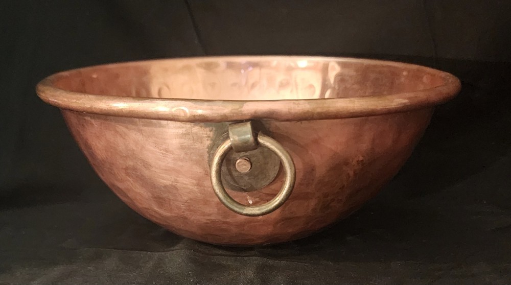 Vintage Copper Mixing Bowl