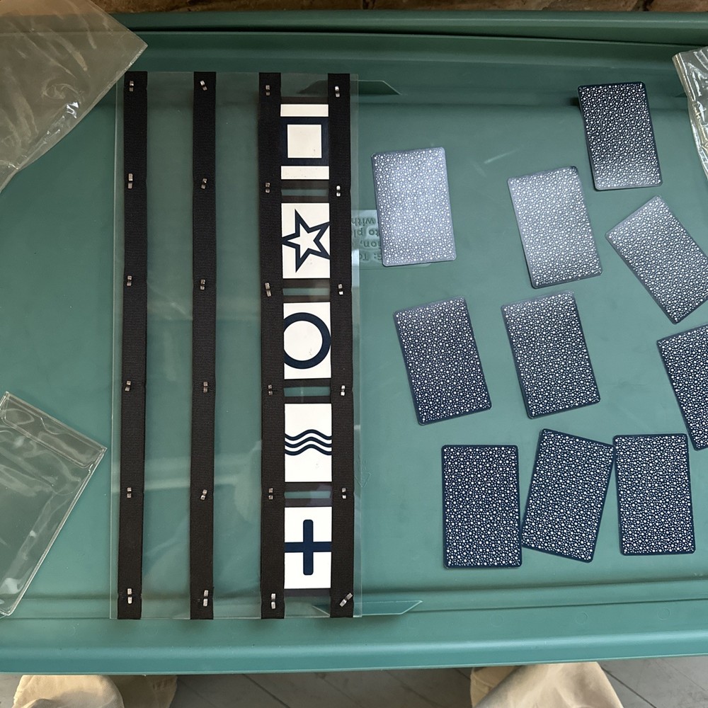 ESP Match Board, a mentalism prop used for magic illusion