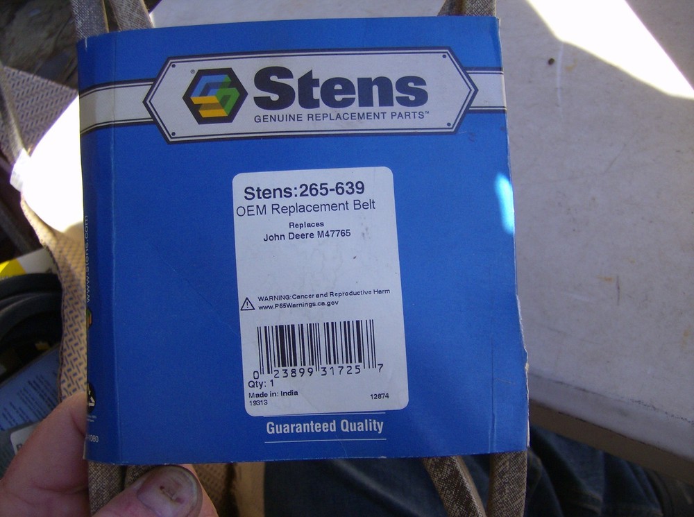STENS 265-639 BELT