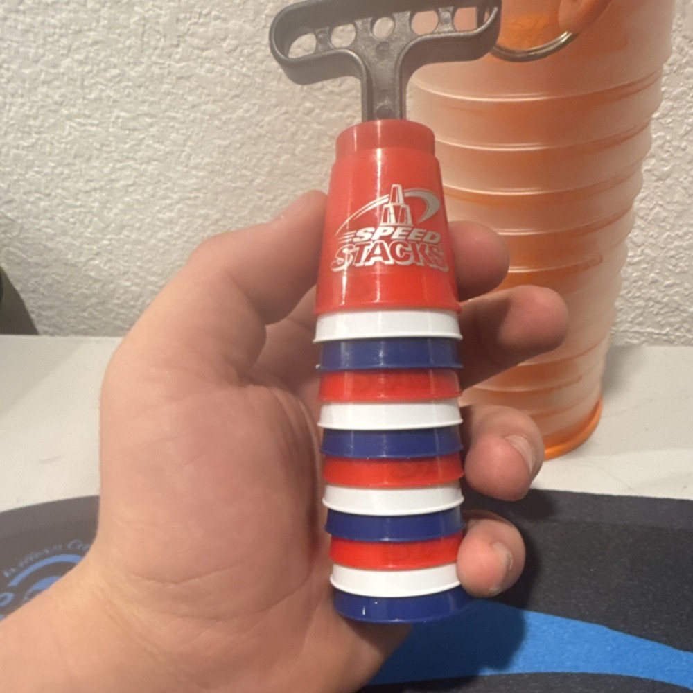 Speed Stacks Pro Series 2 Cup Stacking Set with Timer and Mat