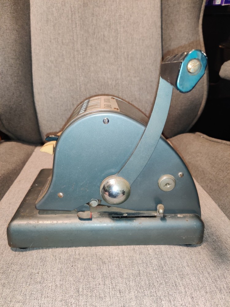 Paymaster Check Machine Series S-600 Vintage