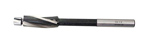 Accusize Industrial Tools H.S.S. Solid Cap Screw Counterbore Set, 3 Flute,
