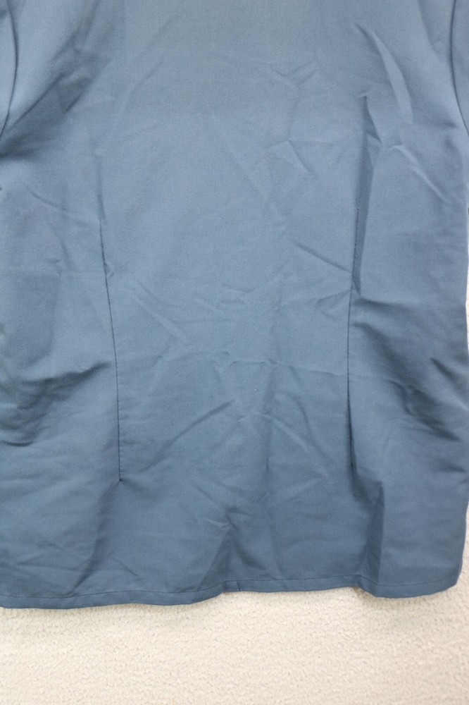 Figs Navy Blue Scrub Top-Size Medium