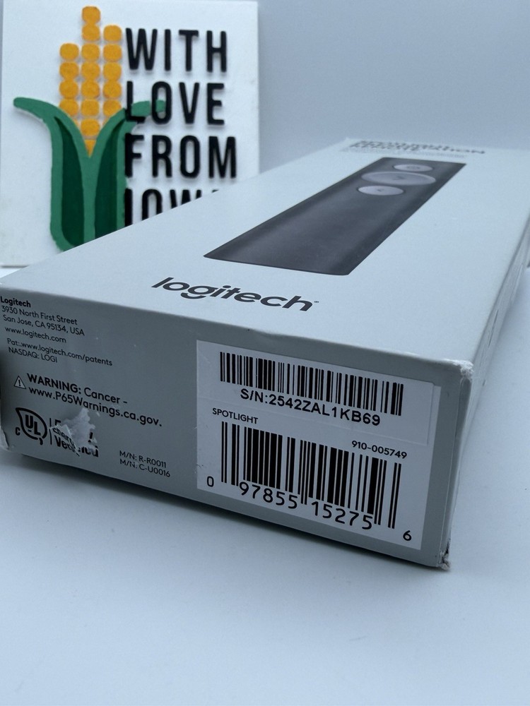 Logitech Spotlight Presentation Remote - Universal Wireless Presentation Clicker