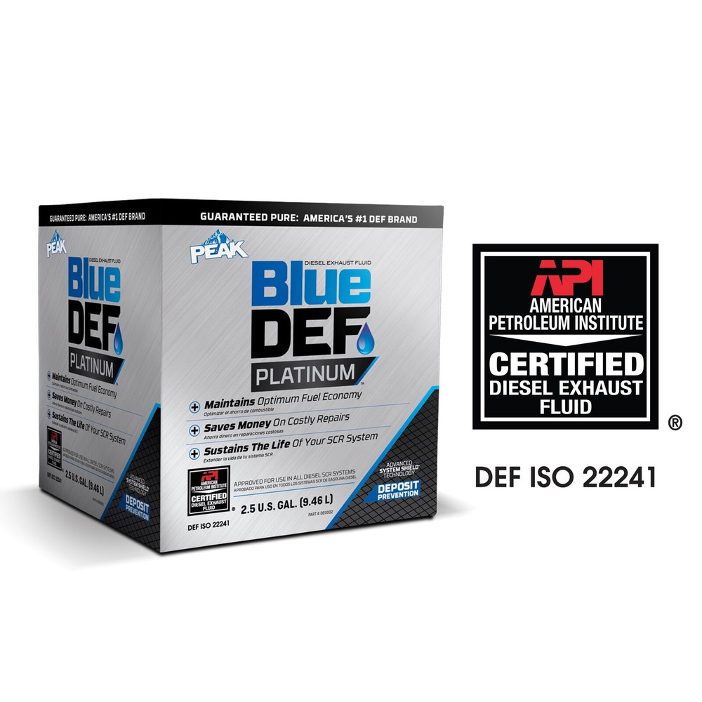 BlueDEF PLATINUM 2.5 Gallon