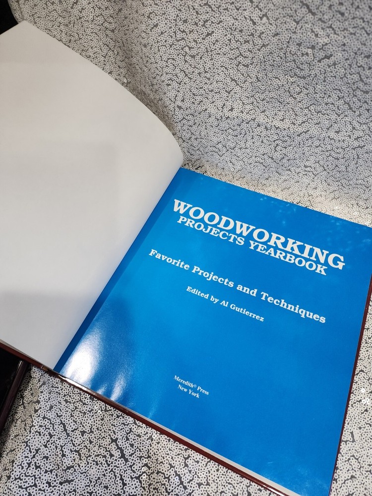 Woodworking Projects Yearbook Hardcover 1993 Favorite Projects & Techniques Nice