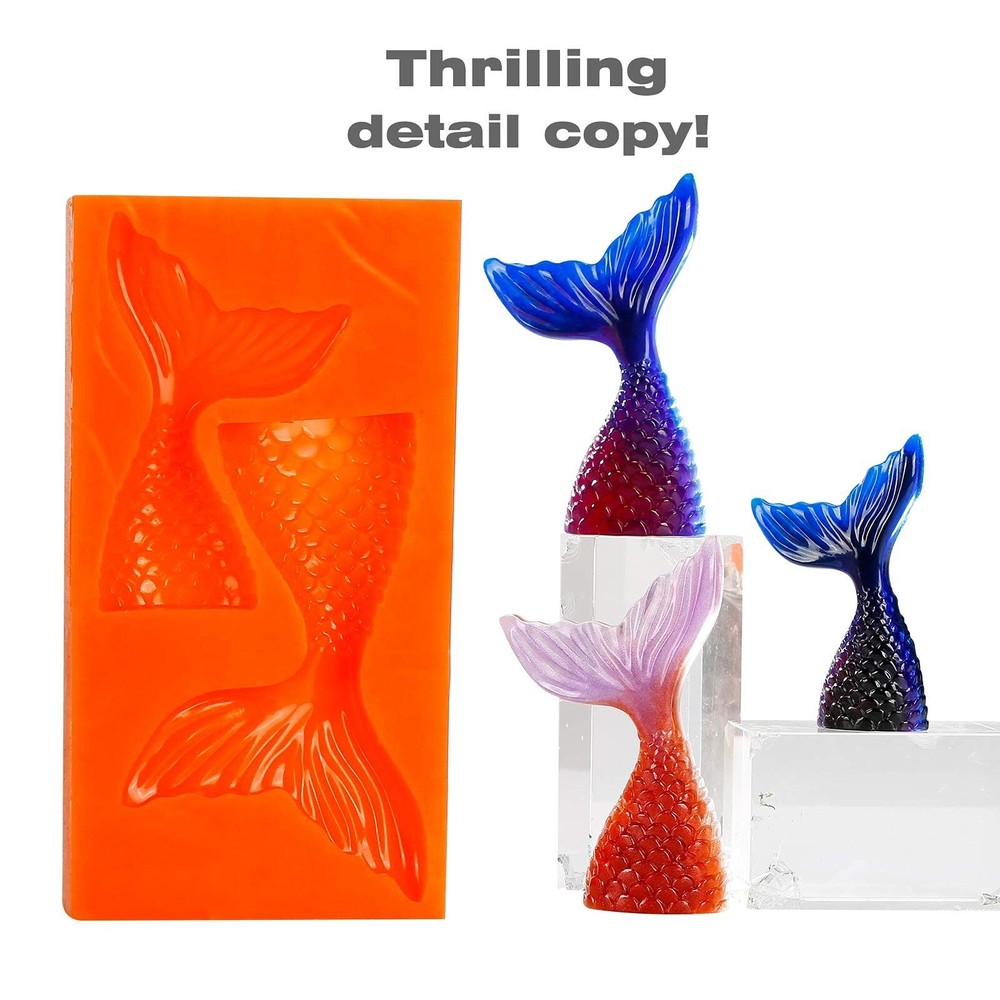BBDINO Silicone Mold Making Kit, 15A Fast Cure Soft Mold Making Silicone Rubb...