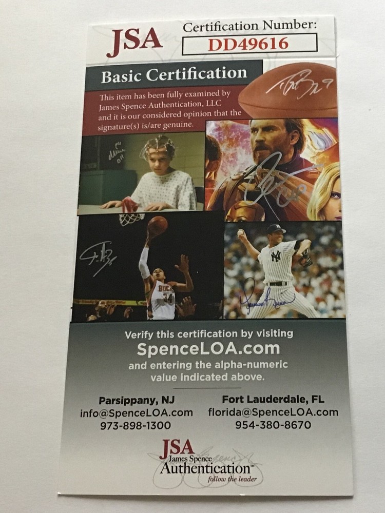 JOSE BERRIOS Blue Jays Authentic Autographed ROMLB JSA COA