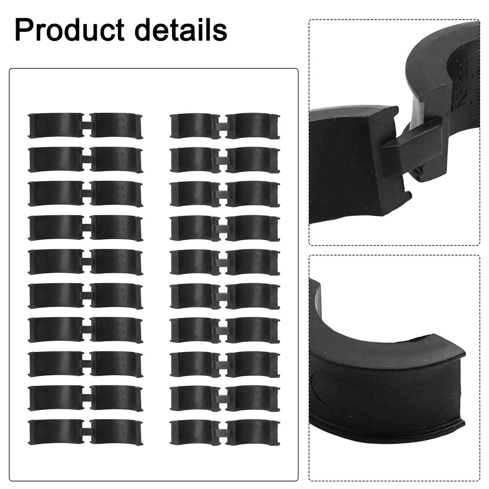 Bicycle Handlebar Rubbers Designed to Fit Various Accessories Securely
