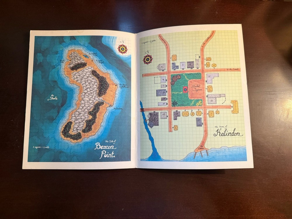 D&D TSR Adventure Module “Thief’s Challenge 2 Beacon Point”