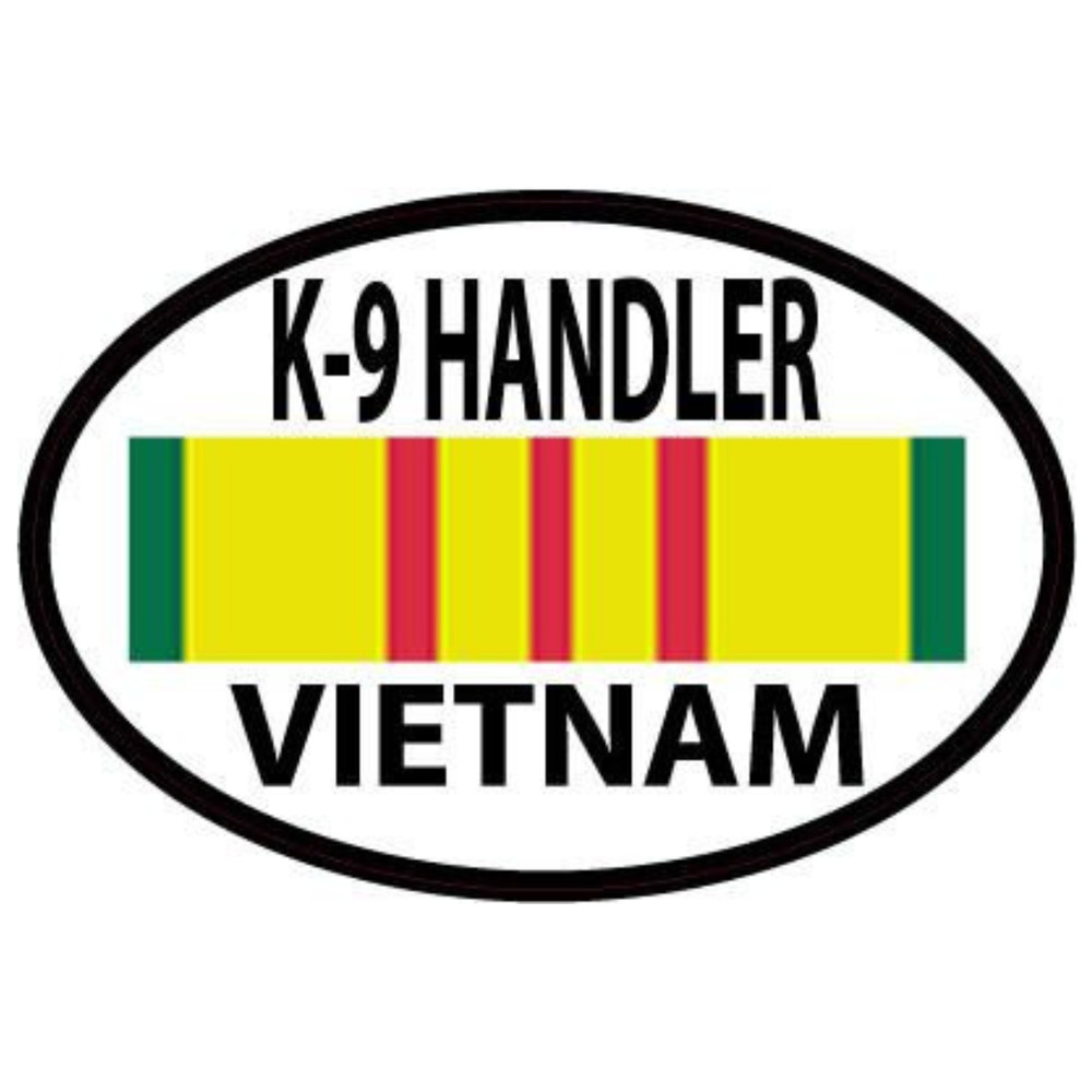 K-9 / K9 Handler - Vietnam Sticker