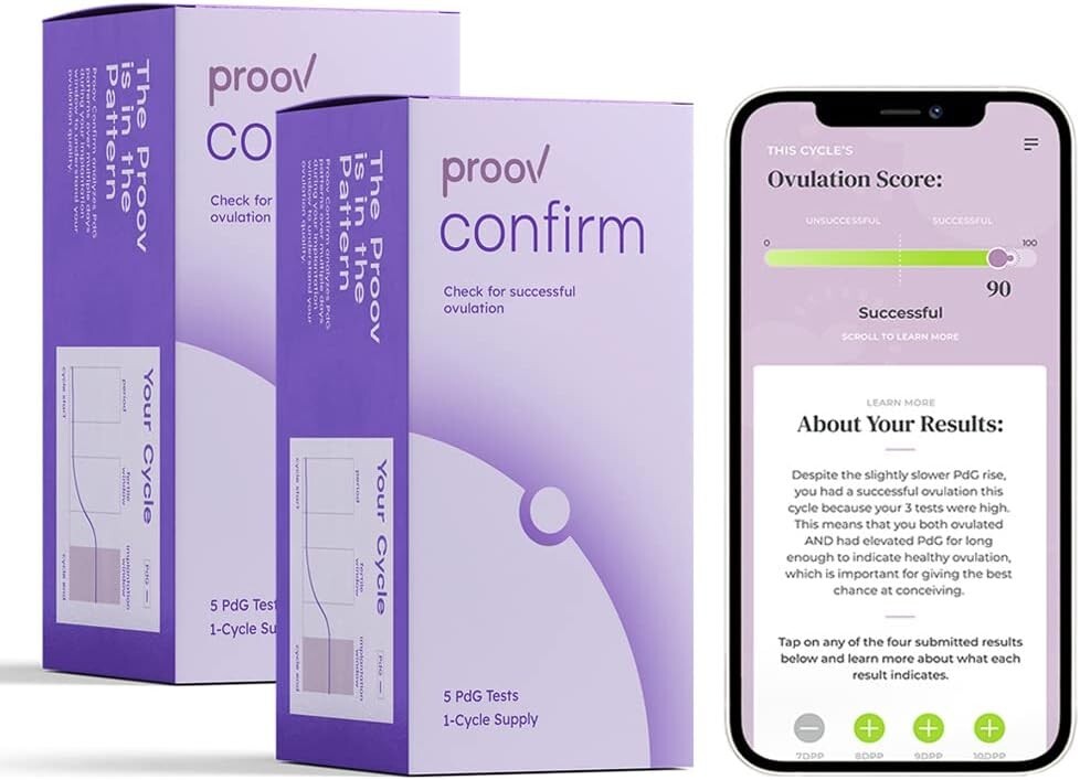 FDA-Cleared PdG Test Strips - Confirm Successful Ovulation at Home - 10 Pack