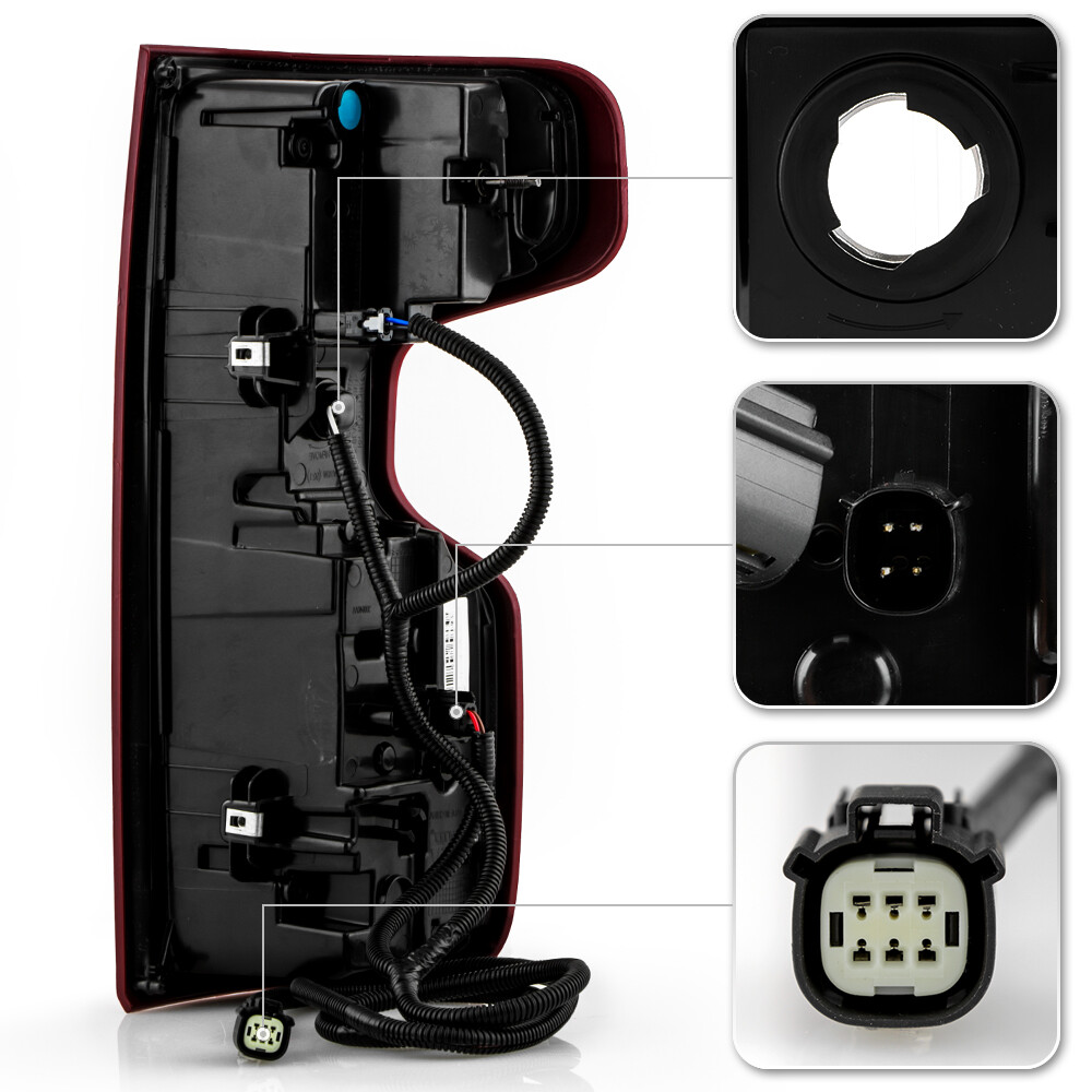 For 2019-2023 Chevy silverado 1500 LED Type Tail Light Brake Lamp - Driver Left