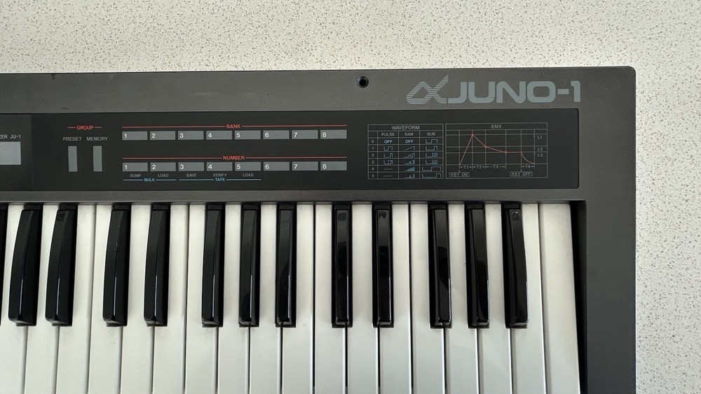 Roland Alpha Juno-1 Programmable Polyphonic Synthesizer 49-Key 220 Volt