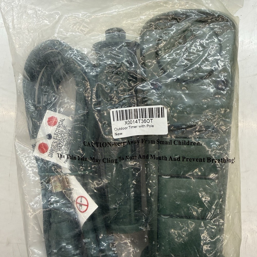 AUSTIN Light Outdoor Timer With pole