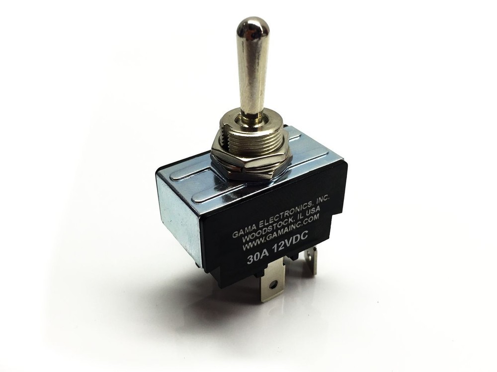 30 Amp Toggle Switch Polarity Reverse DC Motor Control - Momentary
