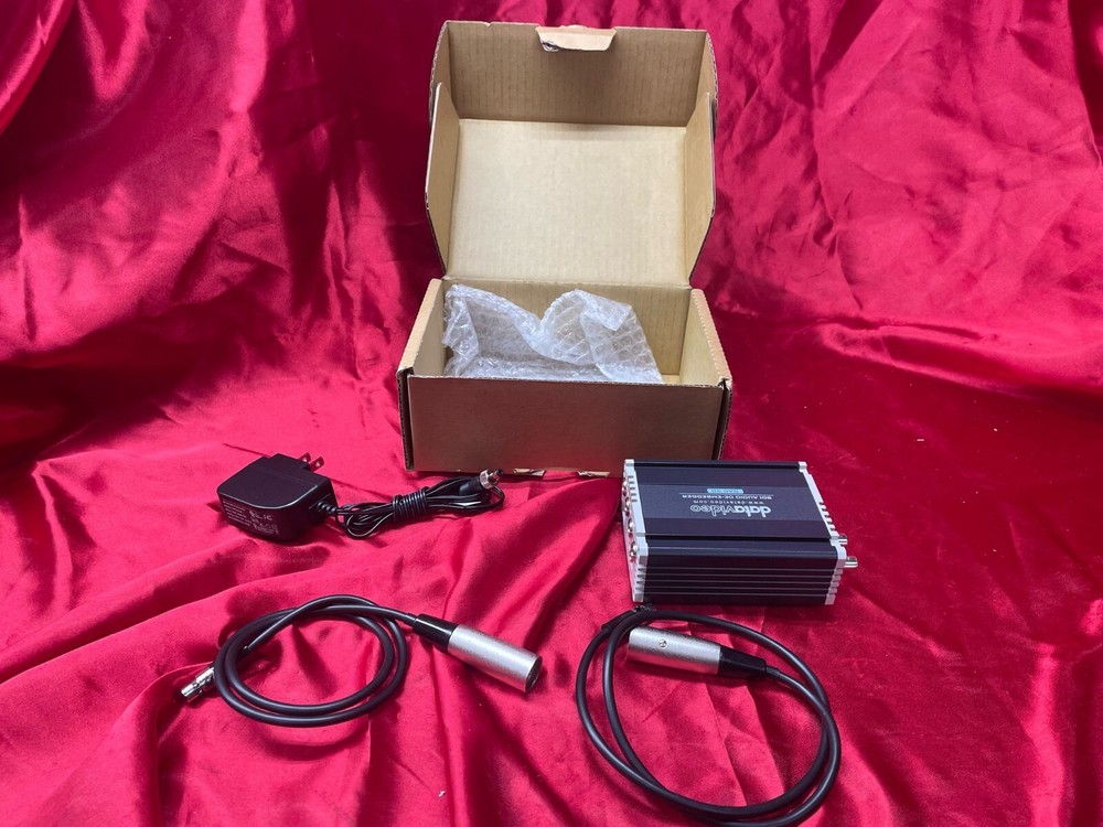 DATAVIDEO SDI AUDIO DE-EMBEDDER DAC-90 /FREESHIPPING