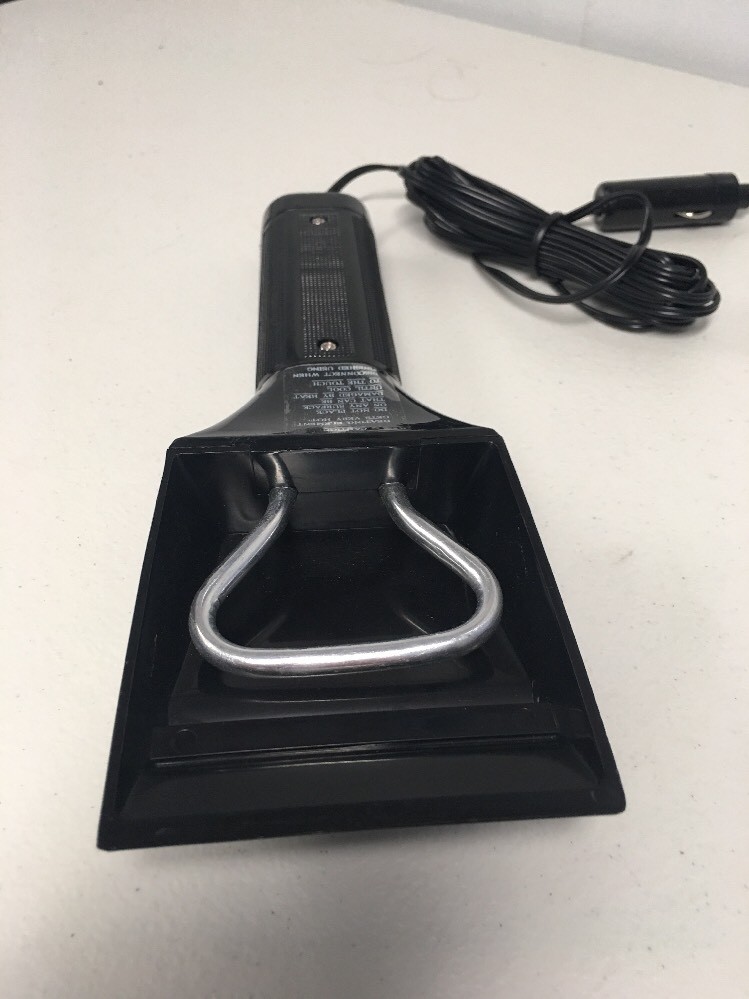 Heated Ice Scraper Windshield New Eddie Bauer Ice 12 Volt Plug In Winter Car