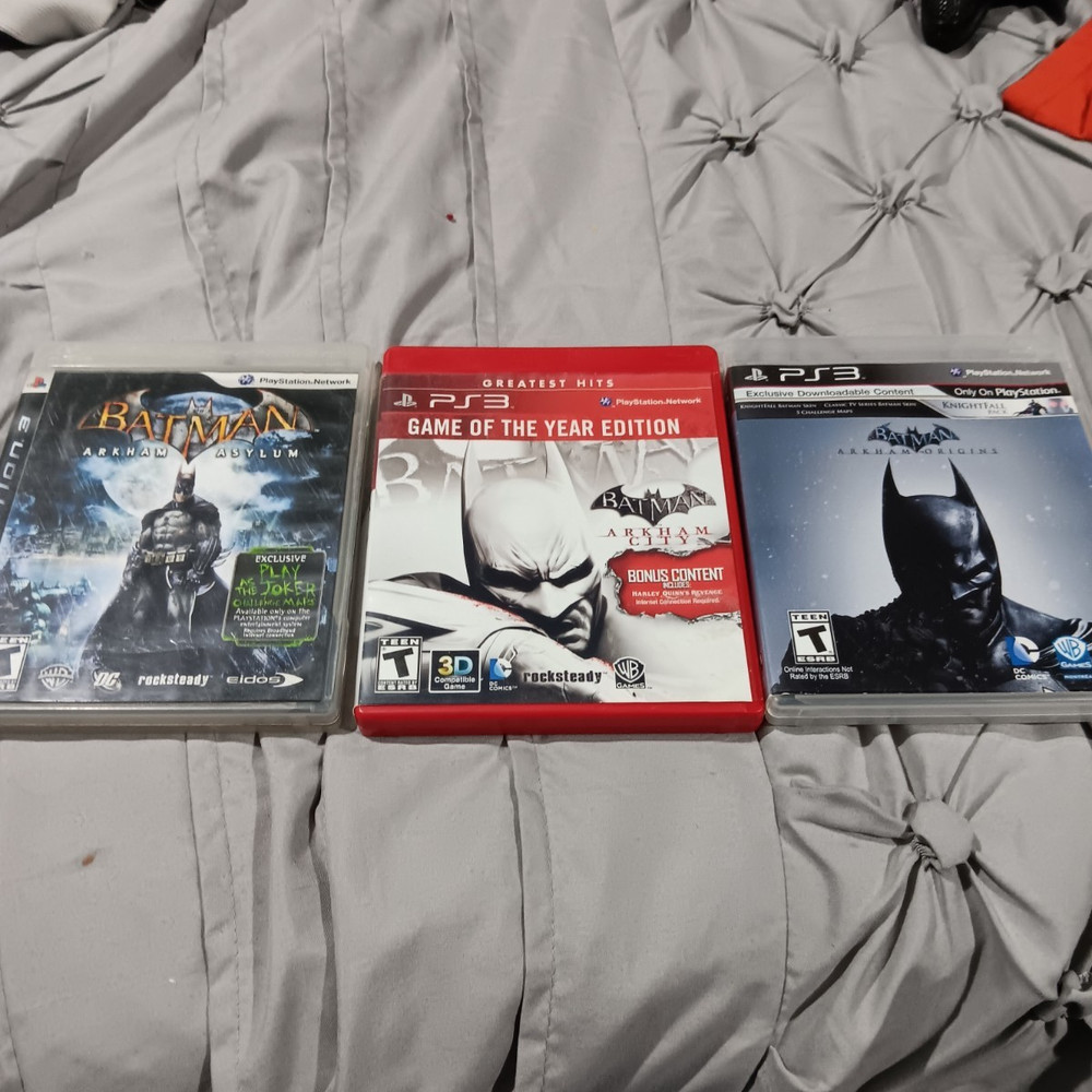 3 Batman collection game for ps3