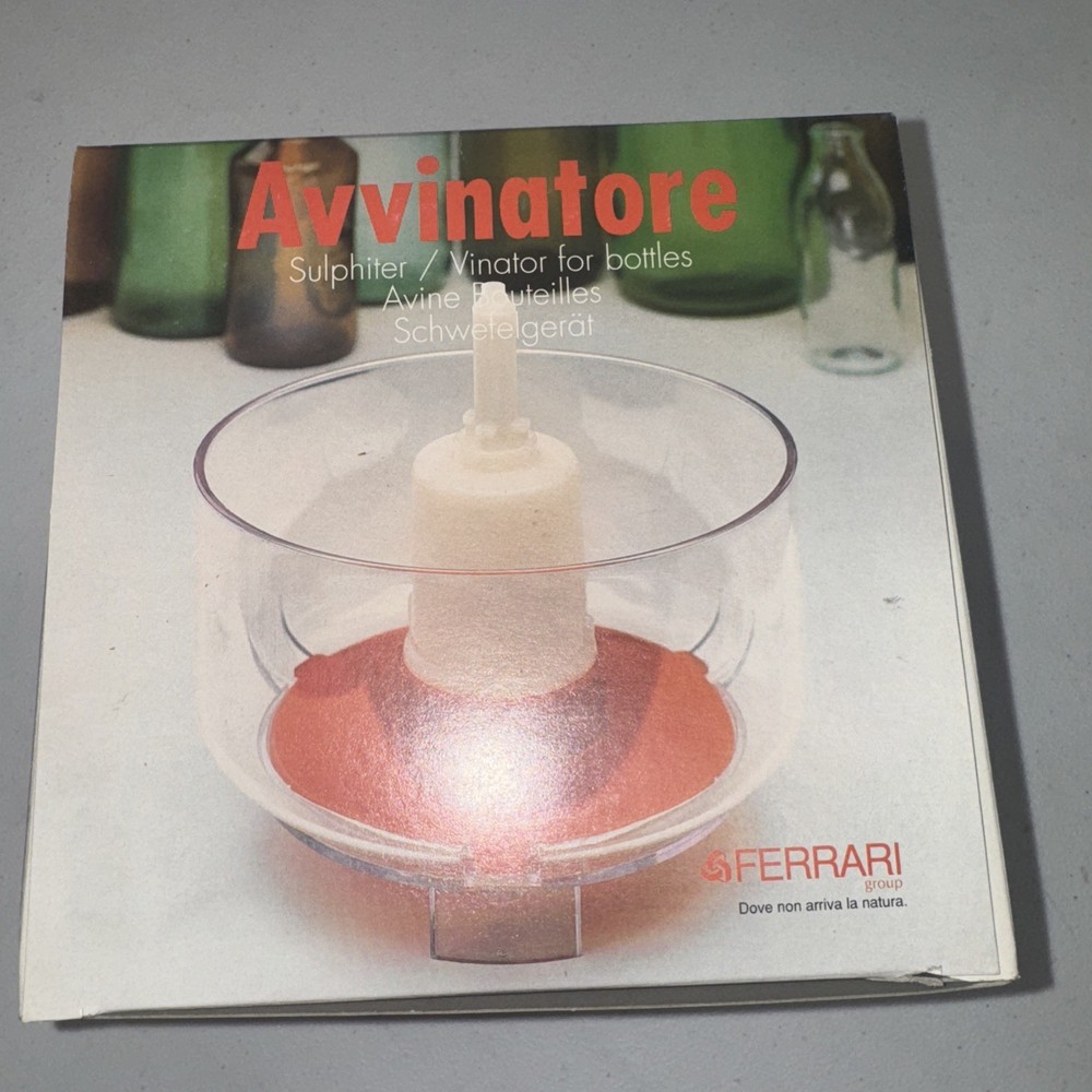 Ferrari -Avvinatore Vinator for Bottles - bottle rinse