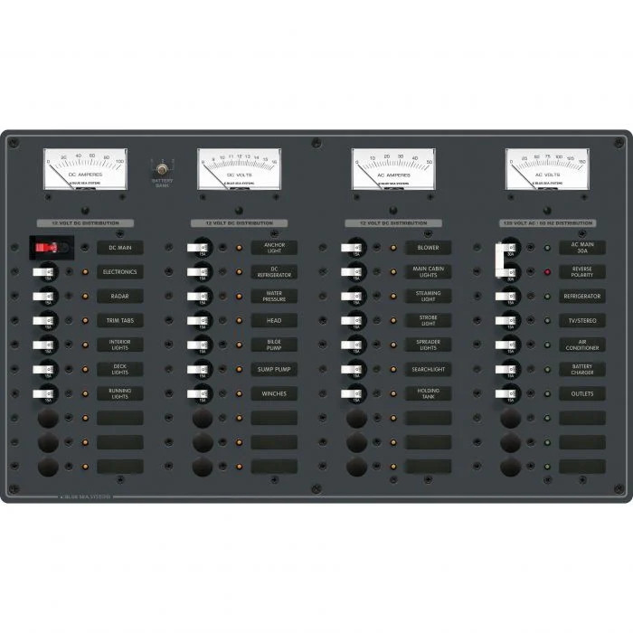 Blue Sea 8095-BSS AC/DC Breaker Panel