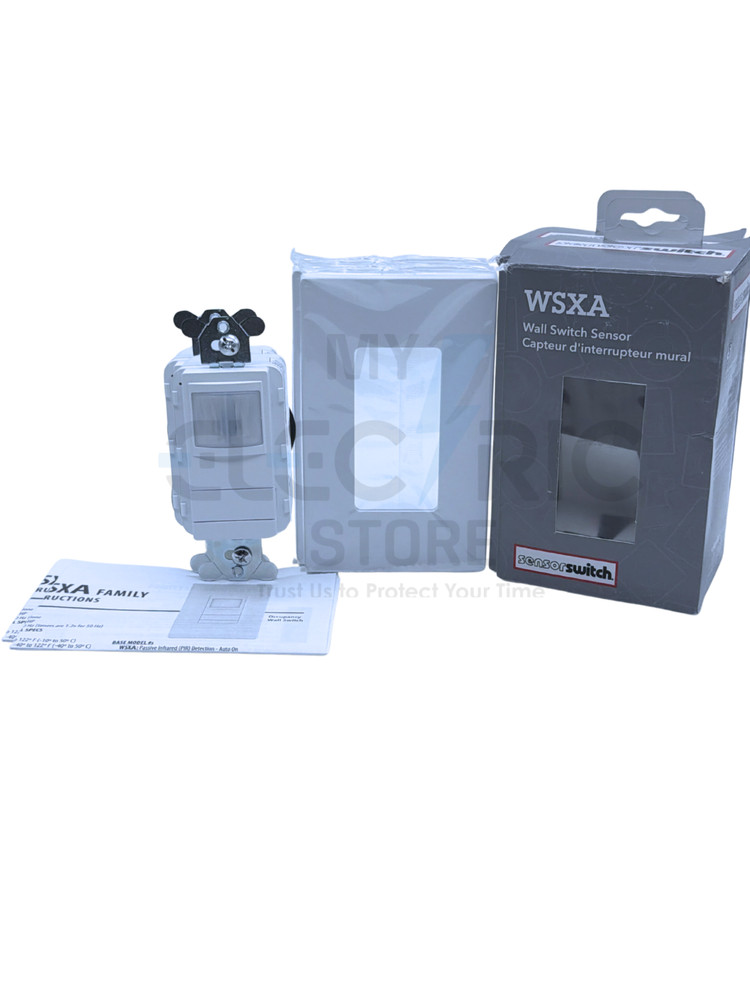 SENSOR SWITCH WSXA PDT WH OCCUPANCY SENSOR WALL SWITCH 120-277V NEW