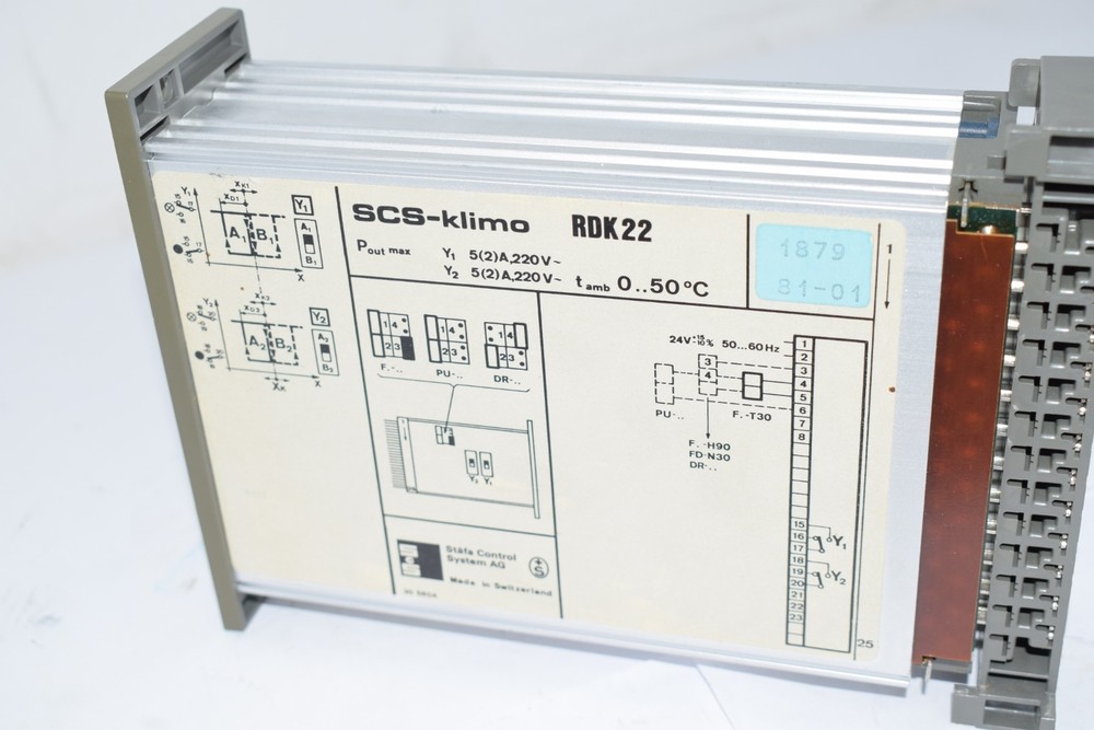 Siemens Staefa Control System RDK22 PLC Temperature Controller