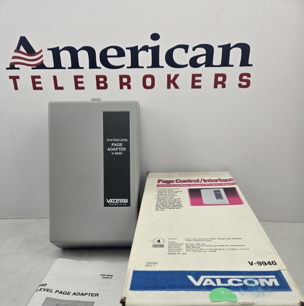 VALCOM V-9940