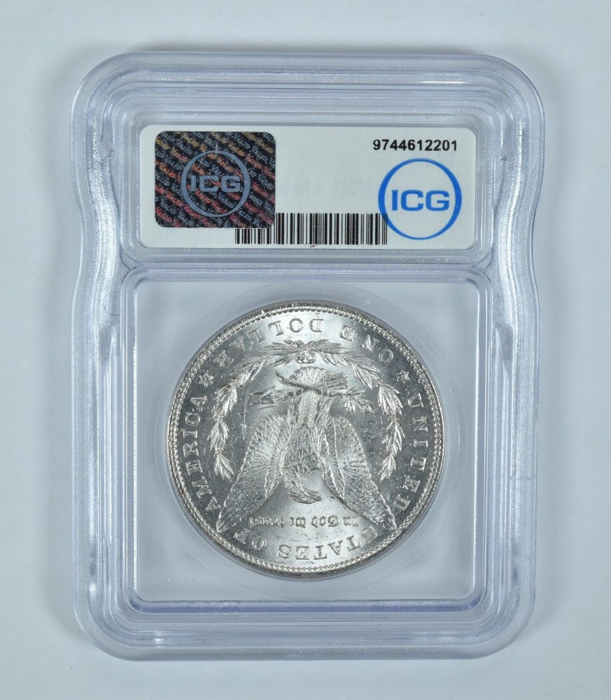 1885 Morgan Silver Dollar MS63 ICG