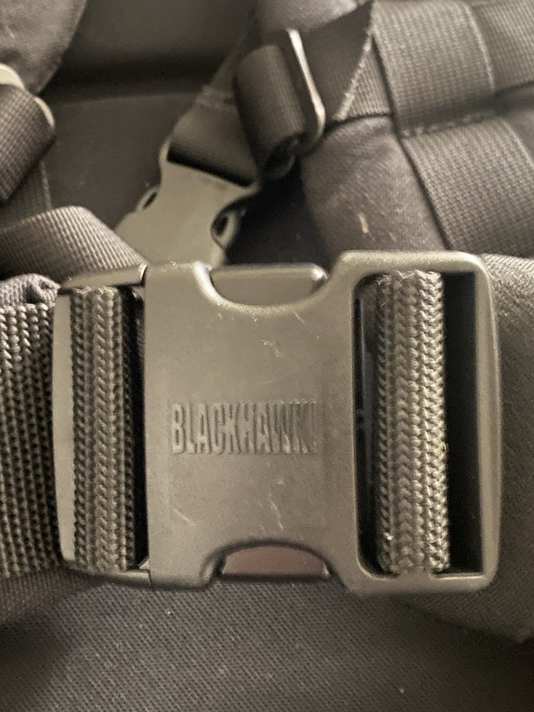 BLACKHAWK Tactical Backpack Multi-Use Pack Bag Full Size Military Black SOF SEAL