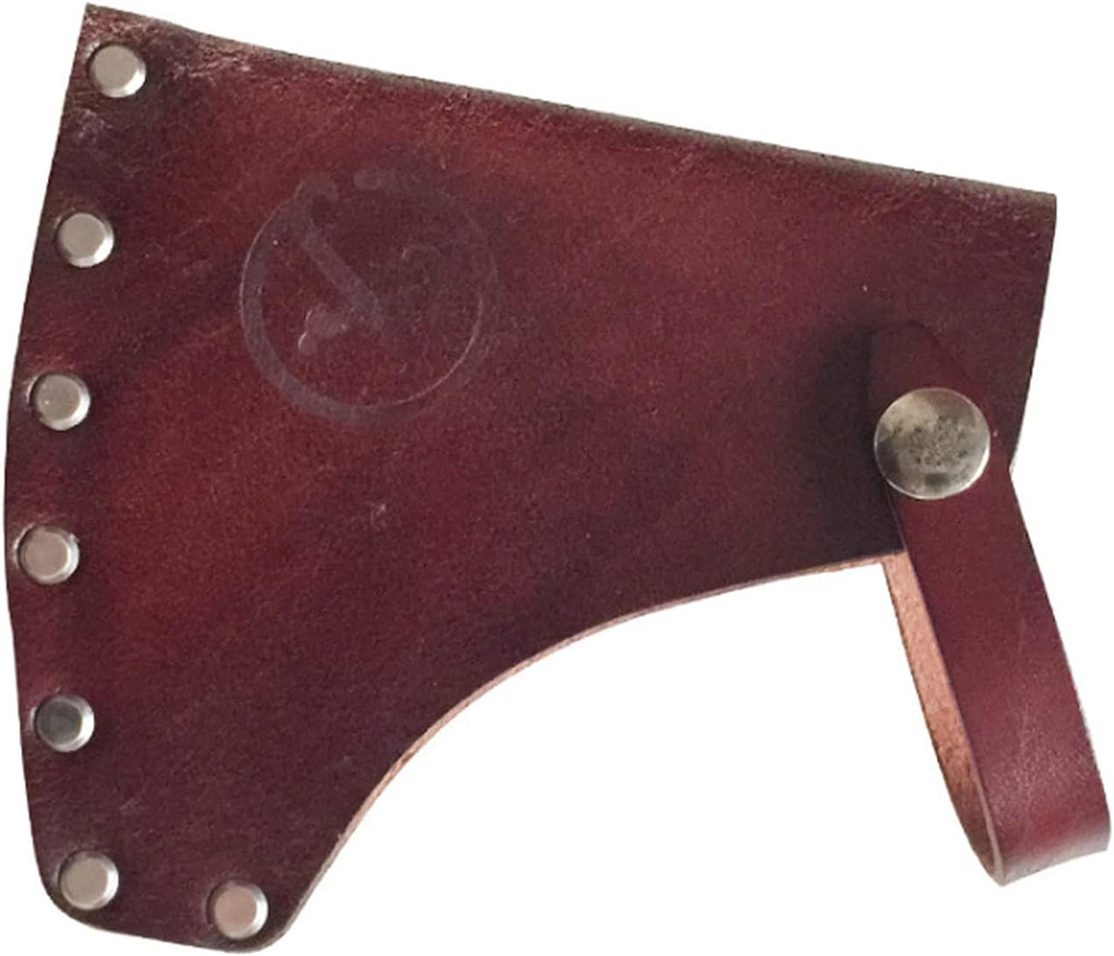Kyien Leather Hatchet Axe Sheath Protector Tool - Head Cover with Leather