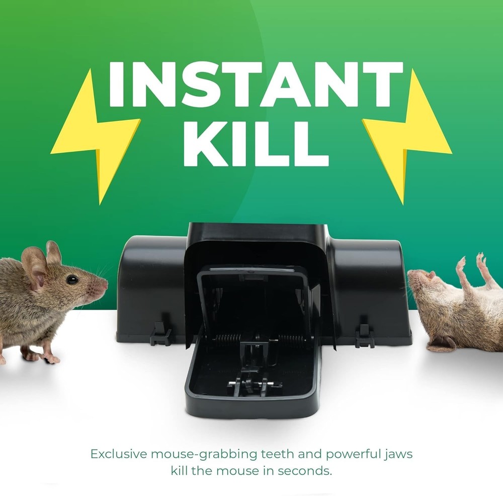 Dual Entry Snap Trap for Rats and Squirrels