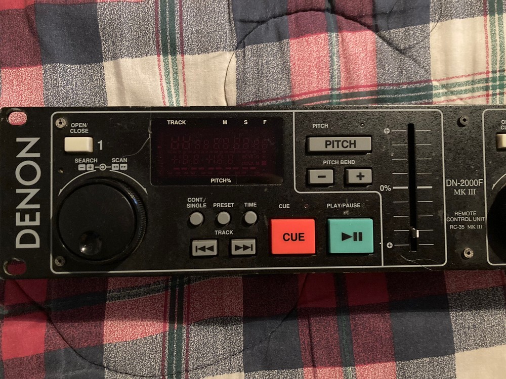 DENON DN-2000F MKII REMOTE CONTROL UNIT - NO CORD