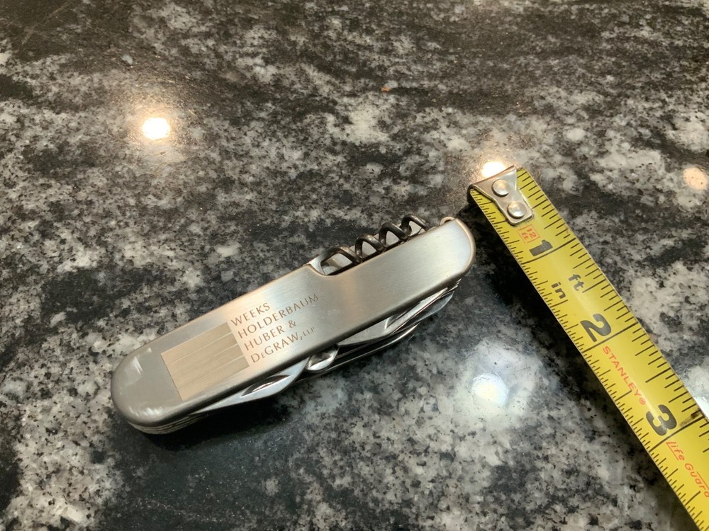 Pre Owned Pocket knife Army style 8 function Multi Tool used nice