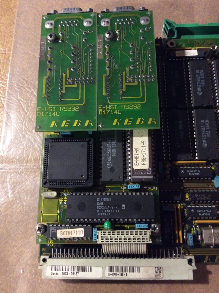 Engel CPU-186-B/ D1633C.  Used But it is a Good CPU