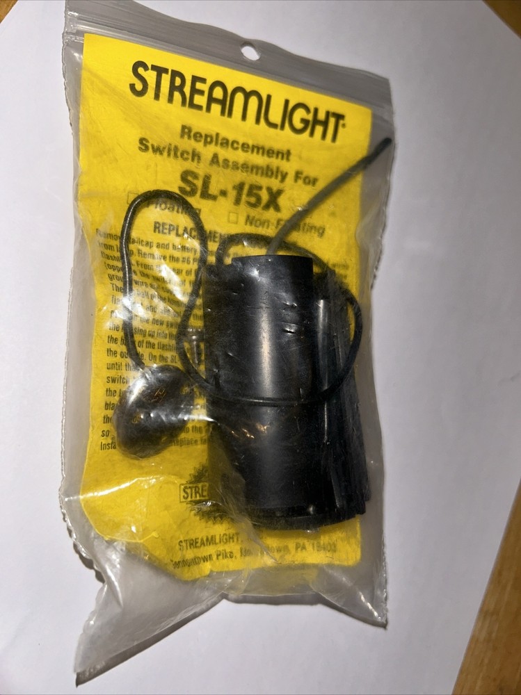 STREAMLIGHT Replacement SWITCH Module For SL-15X Flashlight Light 15140 New OEM