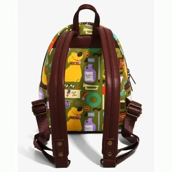 Loungefly Disney Up Dug & Knick-Knacks Mini Backpack Exclusive