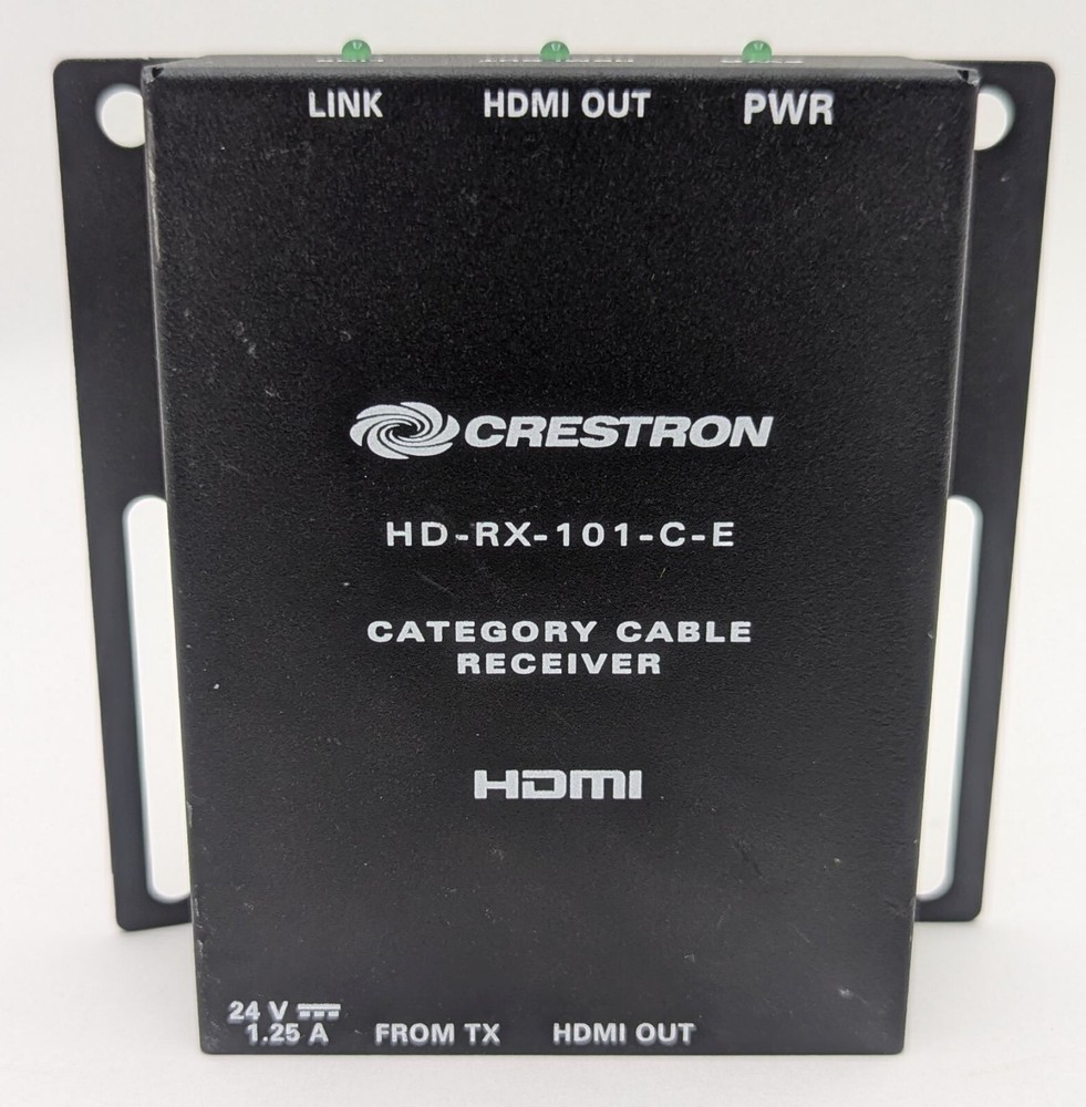 Crestron HD-RX-101-C-E HDMI Category Cable Receiver 4K Video Extender Module