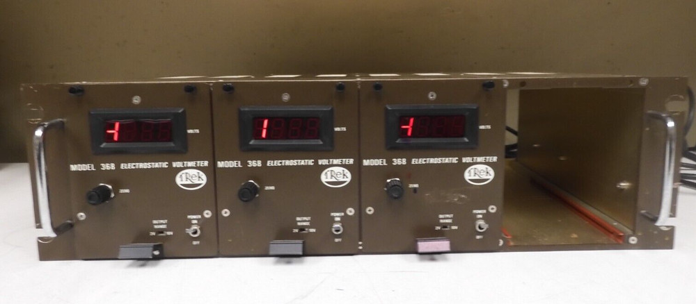 Trek - Model 368A - Electrostatic Voltmeter (3 Units) - PY50