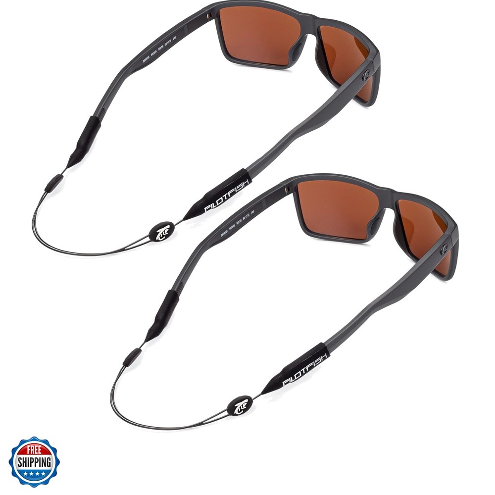 No Tail Adjustable Eyewear Retainer Cable Strap: Sunglasses, Eyeglasses, Glas...