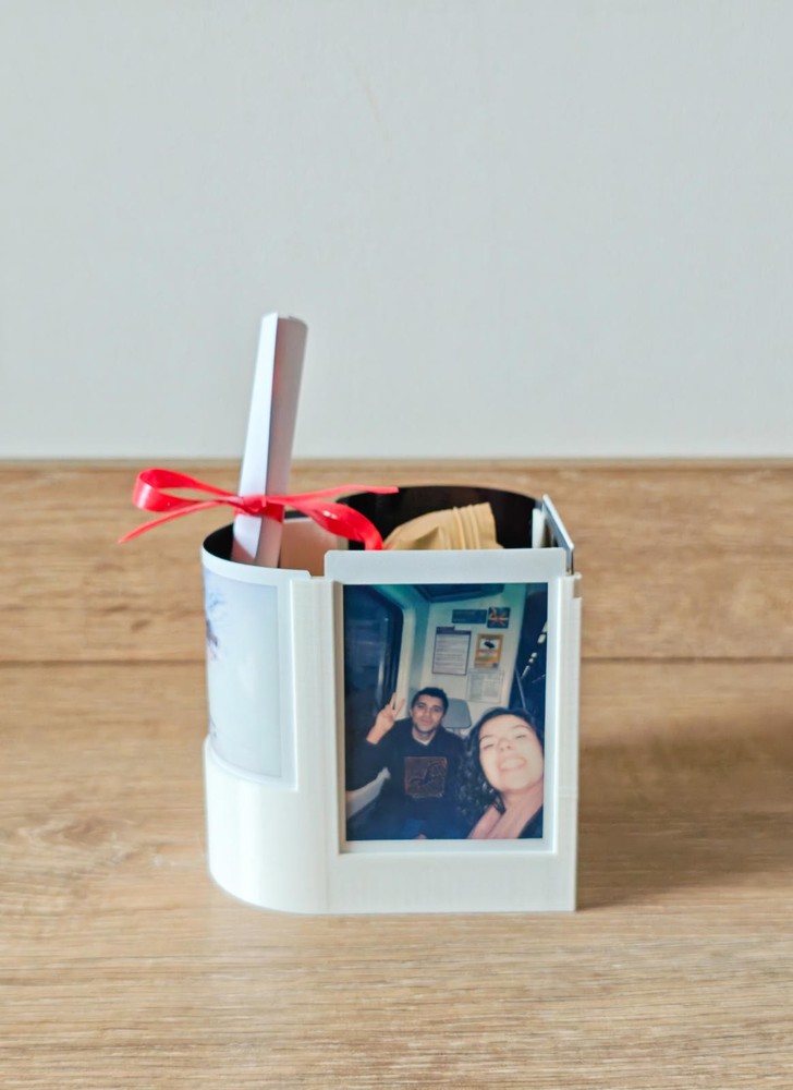 Instax Heart Display Box - Multi-Photo Frame and Secret Gift Container