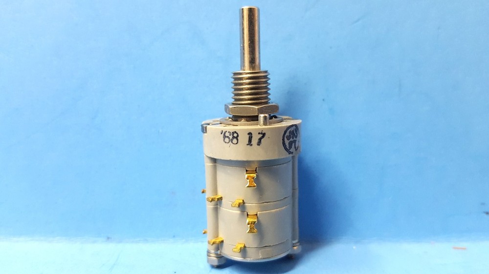 One Pc- Rotary Switch, 1-2500-2N3, JANCO