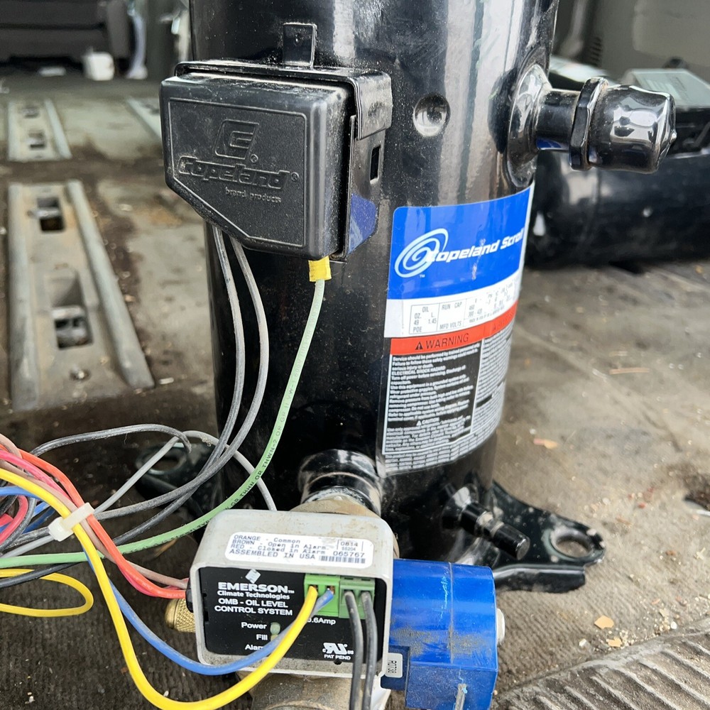 Scroll Compressor Replacement • OEM Upgraded Copeland Compressor ZB19KCE-TFD-240