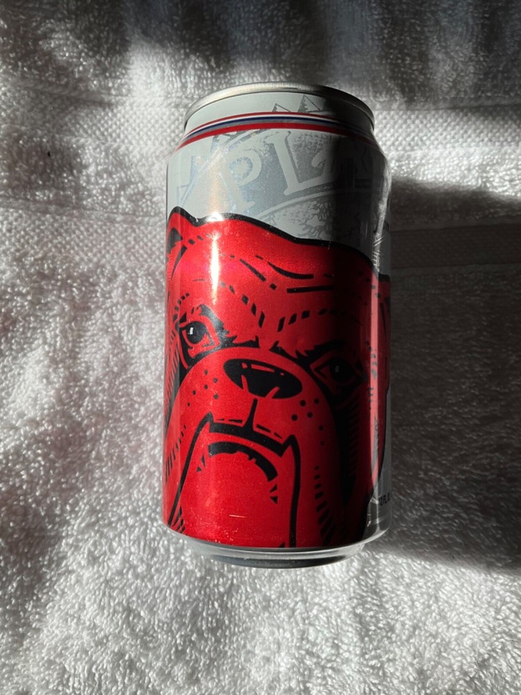 RED DOG EMPTY BEER CAN