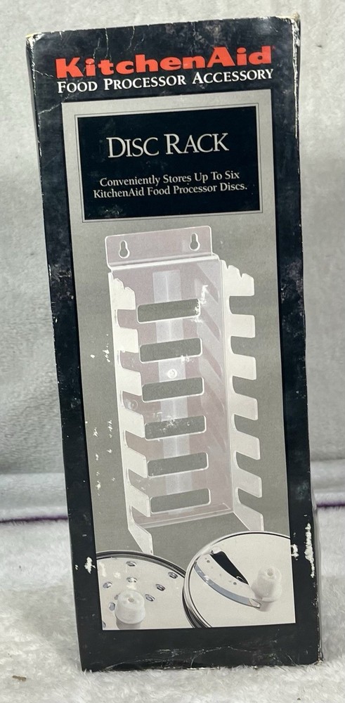 KitchenAid Food Processor Disc Storage Rack Accessory New Open Box NOS