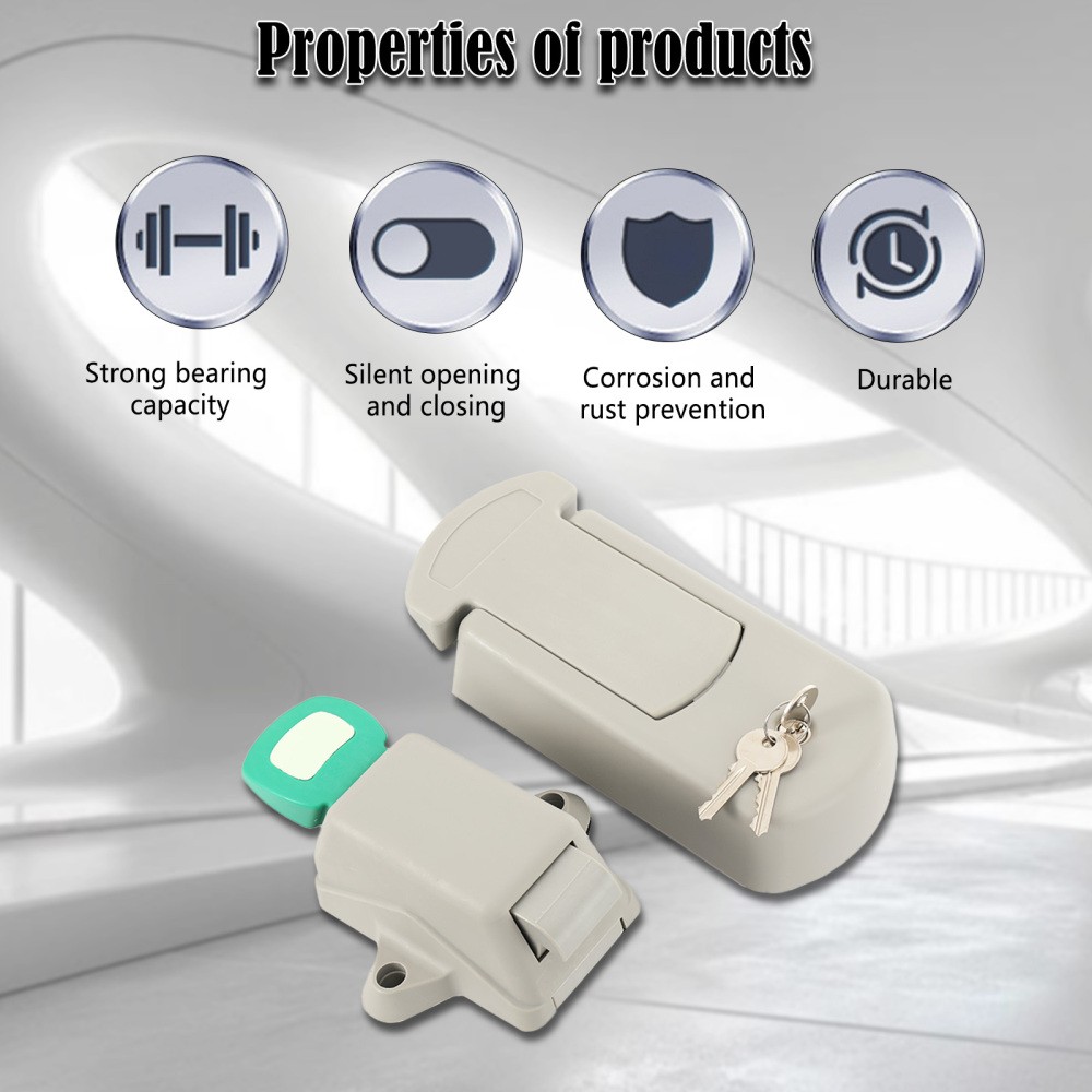 Cold Storage Doors Lock Handle PP Material Universal Freezer Door Lock Handle