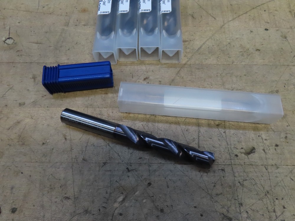 GARR 12.00mm (.4724") solid carbide drill 2fl H/P 5XD AlTiN-based