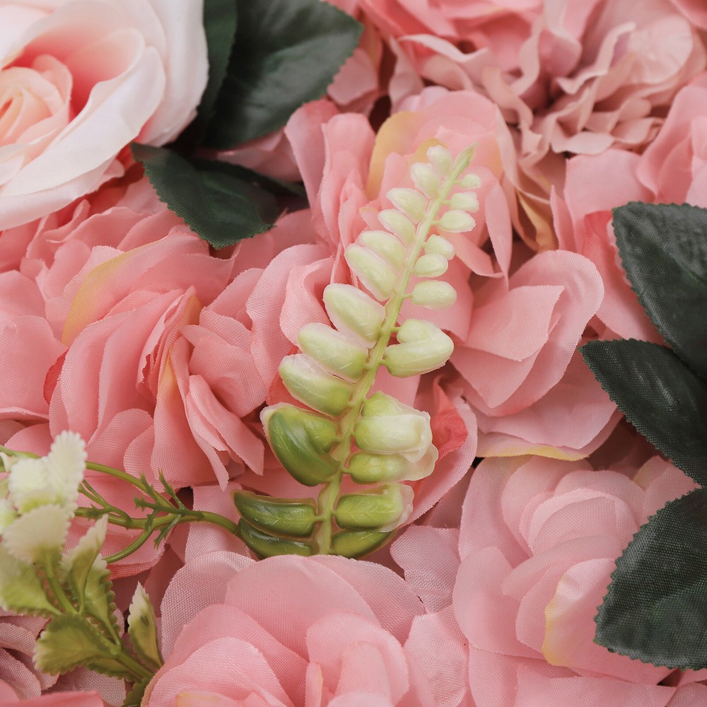 12 Pcs Flower Wall Panel, Artificial Flower Backdrop, Flower Panels for Backdrop