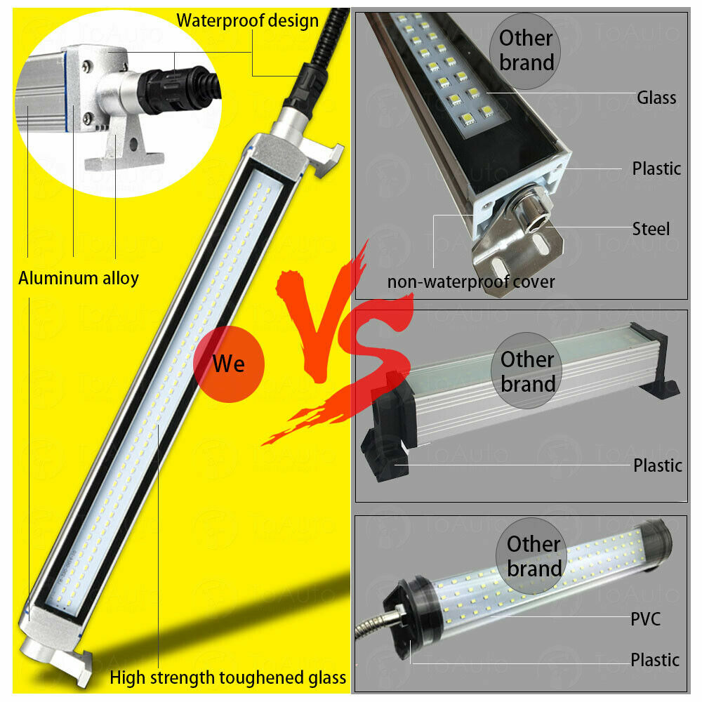 6-40W LED Milling CNC Machine Tool Light Workshop Working Lamp lathe lamp