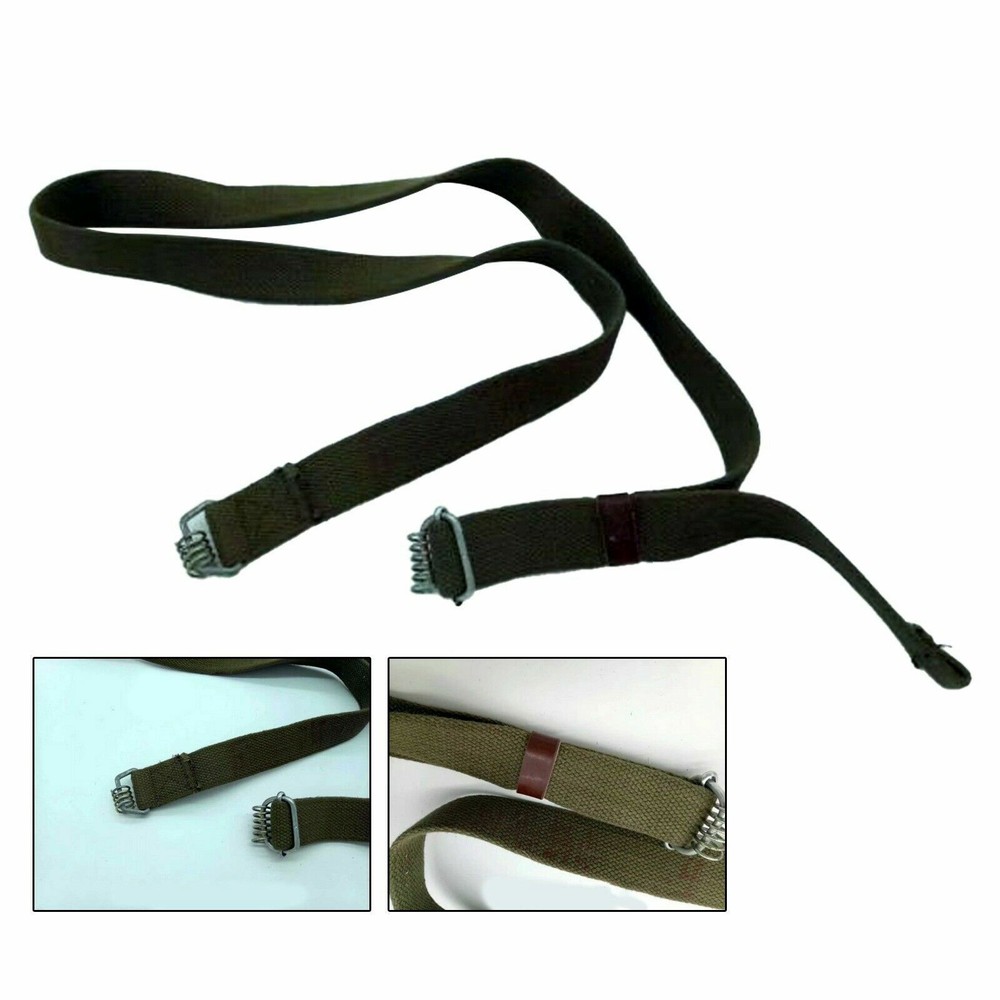 Old Surplus Type 56 SKS Double iron Spring Ring Canvas Strap